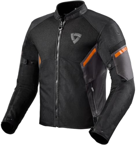 Veste textile de moto Revit GT-R Air 3 blouson été ventilé orange XL
