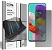 Produktbild dipos I Blickschutzfolie matt kompatibel mit Samsung Galaxy A51 Sichtschutz-Folie Display-Schutzfolie Privacy-Filter (bewusst Kleiner als das Glas, da Dieses gewölbt ist)