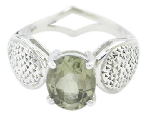 Bague verte argent 925 RIYO authentique bijou femme vintage