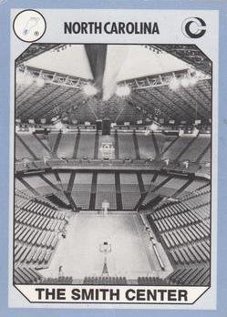 Autograph Warehouse Tar Heels The Smith Center Basketball Card (North Carolina) 1990 Collegiate Collection No.199