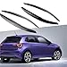 Headlight Eyebrow for VW for Polo MK5 MK 5 2010-2017 Head Light Head Lamp Sticker Trim Headlights Cover Car Headlight Headlight Eyelids