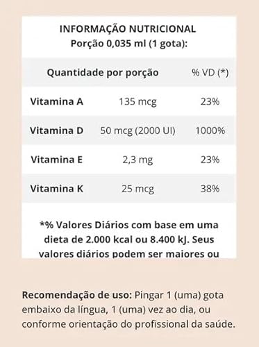 Restaure® 15ml Central Nutrition - Vitamina A, D3, E E K2