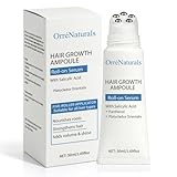 Hair Revival Ampoule, Orre naturals Hair Growth Serum Roll on with Pumpkin Seed Extract, Aloe Vera, and Menthol for Thicker, Healthier Hair(1)