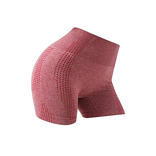 Dynwave Shorts de femininos de cintura alta, shorts esportivos macios, elásticos, calças de corrida