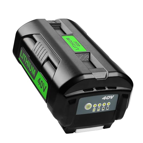 Bakipante Upgraded 6.5Ah Replacement for Ryobi 40V Battery Compatible with Ryobi 40 Volt Lithium Batteries OP4026 OP40601 OP4050A OP4040 OP4030 OP4050