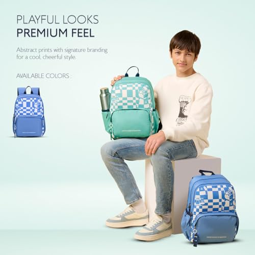 Image of United Colors of Benetton Unisex High-School Backpack SNOOPY | Printed Daypack with 2 Compartments, Airmesh Padding | Backpack for School Girls and Boys | 16L Capacity