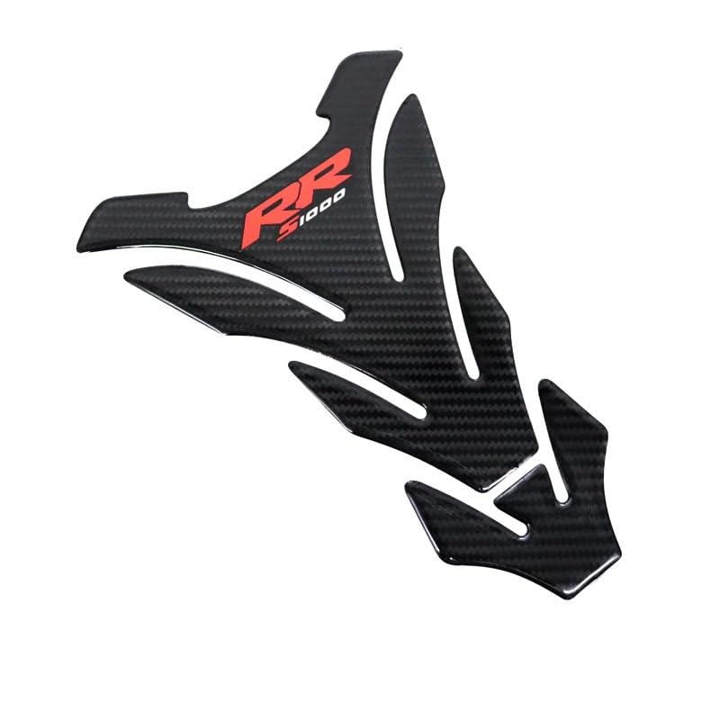 Autocollant pour réservoir moto carbone S1000RR : protection bouchon essence 2009-2015