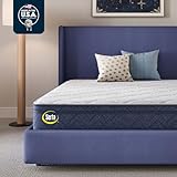 Serta Five Star Mattress Tranquility 12-Inch Plush Pillow Top – Full Size – Zoned Support, Pressure Relief, Cooling Comfort – Made in USA – Bed-in-a-Box – 100 Night Trial, 10-Year Limited Warranty