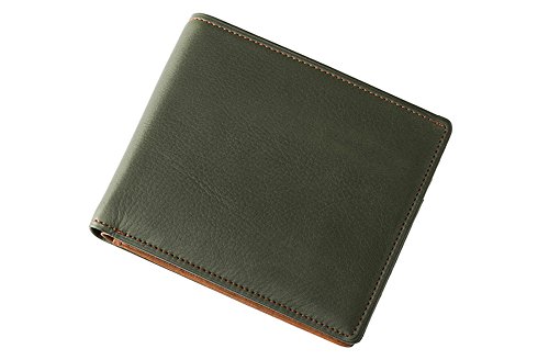 【キプリス】二つ折り財布(カード札入)■シルキーキップ 1711(グリーン)