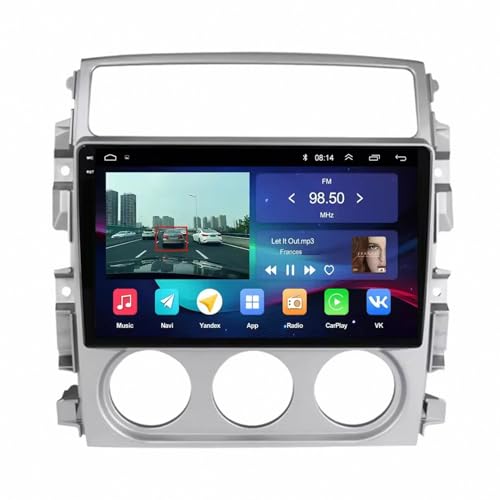 Radio coche 2 DIN con Android Auto inalámbrico para Suzuki Liana 2004-2013 Bluetooth