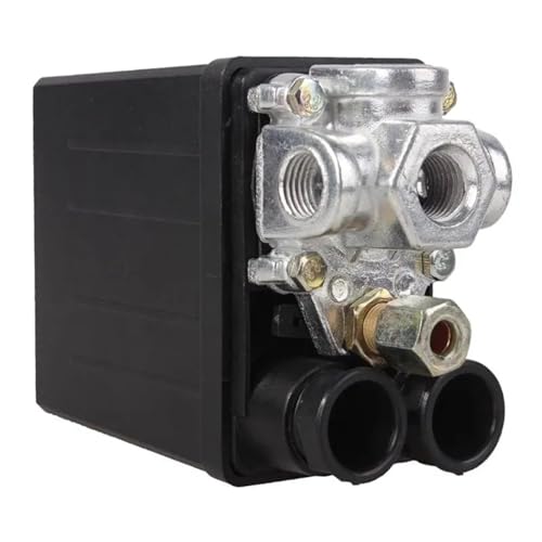 Pressostat compresseur robuste de haute précision, valve de régulation 1/4" 90-120 PSI