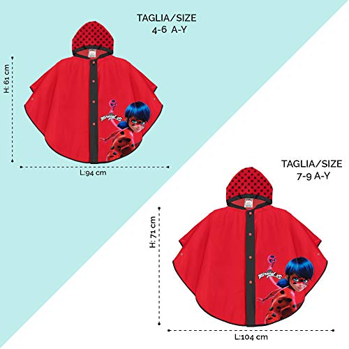 PERLETTI Mantella Pioggia Bambina Miraculous
