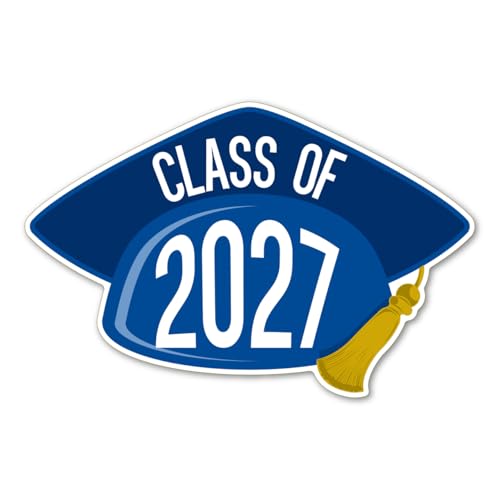 Imán Grad Cap 2027 Magnet America 6 x 4 pulgadas miniatura 1