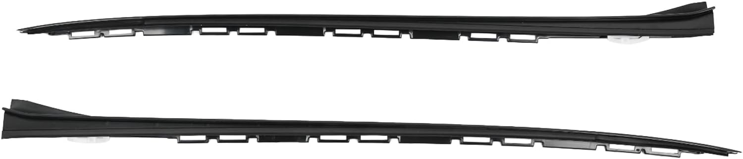 Pair A Pillar Windshield Trim Molding Weather Stripping Compatible with Honda Pilot 2009 2010 2011 2012 2013 2014 2015 Replace 73162SZAA01ZA 73152SZAA01ZA Front Left & Right Side