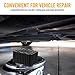 Racewill 4 Pack Solid Rubber Auto Lift Pads, Anti-Skid Lift Block Spacer Pad for Car Lifts, Jacks and Racks, 3000lbs Loading Capacity, 6-1/3