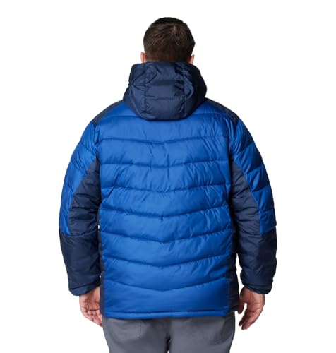 Columbia Men's Labyrinth Loop II Hooded Jacket, Mountain Blue/Collegiate Navy, 5X Tall - image 7