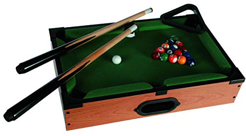 Kenzies Direct Mini Pool Table with Ball Return Desktop Football Table Pool Snooker Billards Kids Boys Girls Christmas Xmas Birthday Top Selling Gift Present Stocking Filler