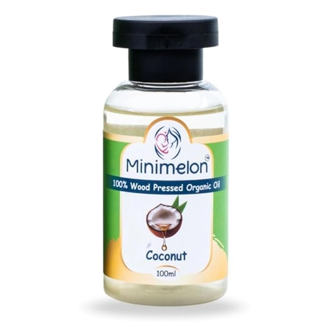 Cold Pressed Natural Oils 100ml | Coconut Oil, Black Sesame Oil & Sweet Almond Oil for Hair Skin & Baby Massage | Pure Wood Pressed Moisturizing Body Care Oil (Coconut)-image-28