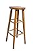 Magnetic Mobel Tabouret en Bois Solide Petit déjeuner pub Bar Cuisine Nouveau hêtre 80 cm (aulne)