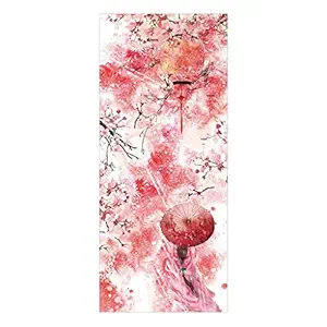 2X PVC Self Adhesive Door Stickers Glass Film Privacy Window Wall Sticker 4