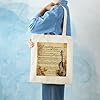 Music Notes on Old Paper Tote Bag for Women Men Stylish Travel Work Handbag Big Capacity Shoulder Bag Reusable Grocery Shopping Bags Large Size Canvas Crossbody for Gym #1