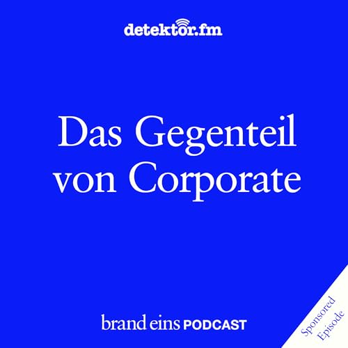 Das Gegenteil von Corporate cover art