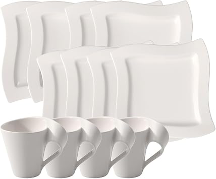 Villeroy & Boch New Wave Place Setting, Service For 4