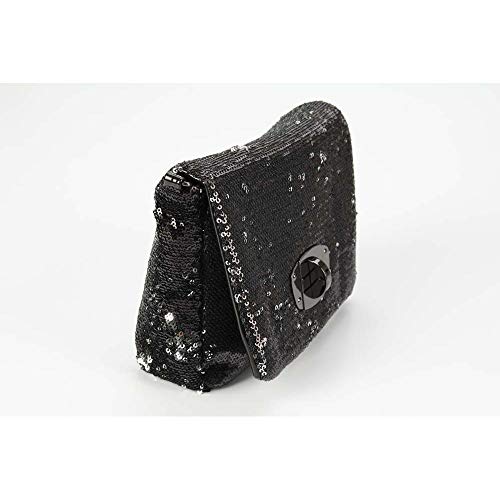 clutch pashmina cetim preto besha