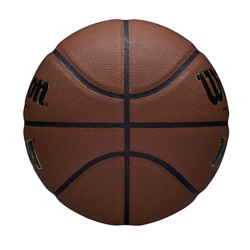 WILSON NCAA Ovation Basketball - Brown, Size 6-28.5" by WILSON - Image 4