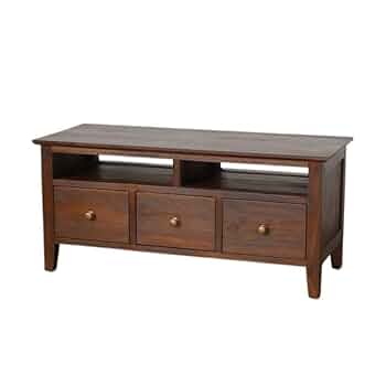 Amazon｜アジアン家具 チーク無垢 木製 テレビ台 ローボード TV