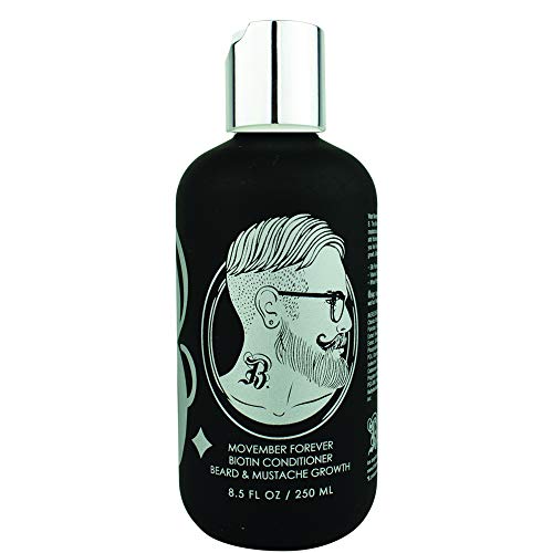 Biotin Beard Growth And Thickening Conditioner-(High Potency) Beard Care With Biotin-For Best Beard Growth-Beard Conditioner For Grooming-Movember Forever Biotin Facial Conditioner 8.5Oz. #TOP25