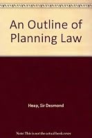 An Outline of Planning Law 0421433701 Book Cover