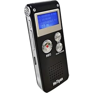 Digital Voice Recorder Audio Recording – 64GB Audio Recorder with Playback Voice Activated Recorder for Lectures Meetings Interviews Recording Device Tape Recorder with Microphone USB Cable MP3 Player