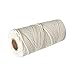 Produktbild MAG Makramee Garn 4mm,100m baumwollgarn weiß Kordel,baumwollseil für DIY Handwerk WandbehangPflanzenaufhänger Wandteppiche und Traumfänger.