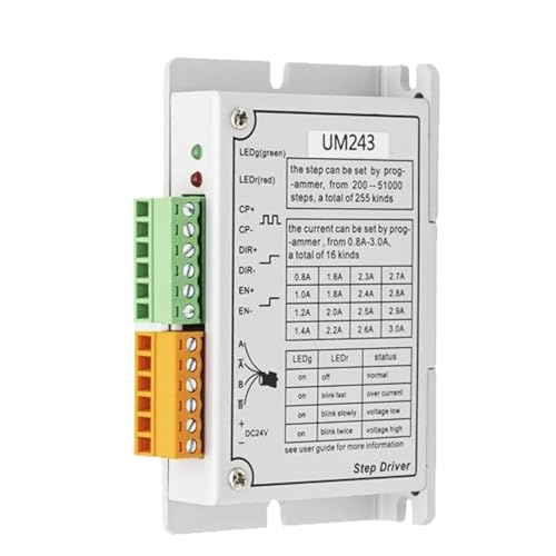 Driver pas à pas hybride avec résolution 50800PPR et contrôle Pulse+Direction fluide