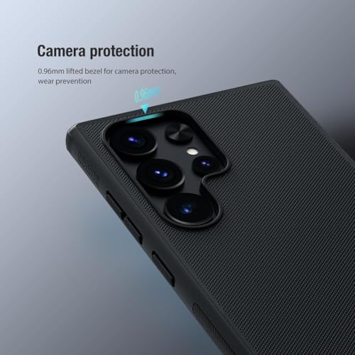 Image of Nilkin Slim Matte Series case for Samsung Galaxy S24 Ultra (S24-ultra), Shockproof and Scratch-Resistant, Lightweight Case for (Gray, S24Ultra)