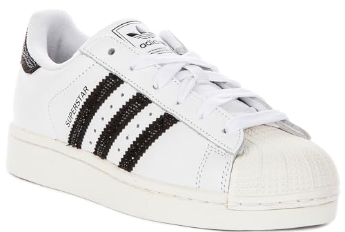 adidas Superstar II W HQ2285 Baskets pour Femme Blanc Taille 38 2/3 EU