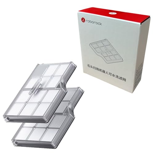 Roborock - Filtro HEPA originale per Roborock Saros 10, lavabile (confezione da 2)
