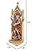 Roman 601307 Joseph Studio St. Michael Water Fountain, 7-inch Height, Multicolor, Resin