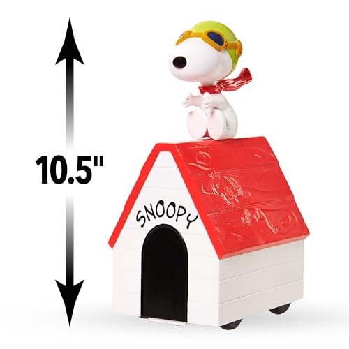 Peanuts Flying Ace Remote Control Toy – Snoopy Doghouse RC Vehicle, Interactive Spins & Drives, for Kids, Boys & Girls Ages 3 and Up, Kids Toys for Ages 3 Up by Just Play by Peanuts - Image 4