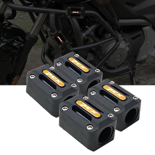 For pcx160 PCX150 PCX125 PCX 2025 2024 2023 2022-2016�o���p�[ ���� �u���b�N �G���W�� �ی�K�[�h �N���b�V���o�[�v���e�N�^�[ �t���[���X���C�_�[ �X�L�b�h�p�b�h (�C�G���[)