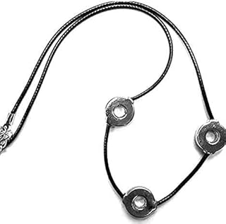 Ninja Anime Necklace Anime Akatsuki Uchiha Titanium Steel Itachi Cosplay 3 Loops Necklace