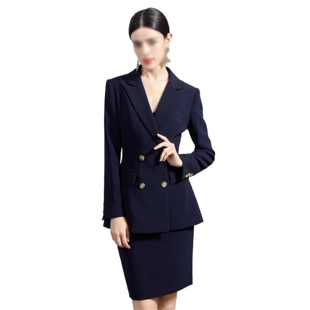 Business Womens Fall Professional Dress Temperament Capable Management Suit Manager Work