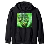 piton verde de arbol cuidados 241 gr, Encaje clasico, Cinta de sarga en el cuello