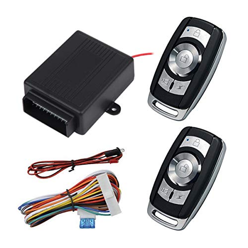 Garneck Universal Car Remote Starter, Car Alarm Remote for Vehicle Door Lock Kit, Car Central Locking Keyless Entry System Car Alarm
