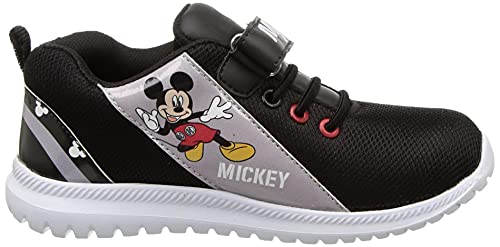Image of Disney by toothless Boy's Black Sports Shoes - 3 UK (MCPBSP2997)