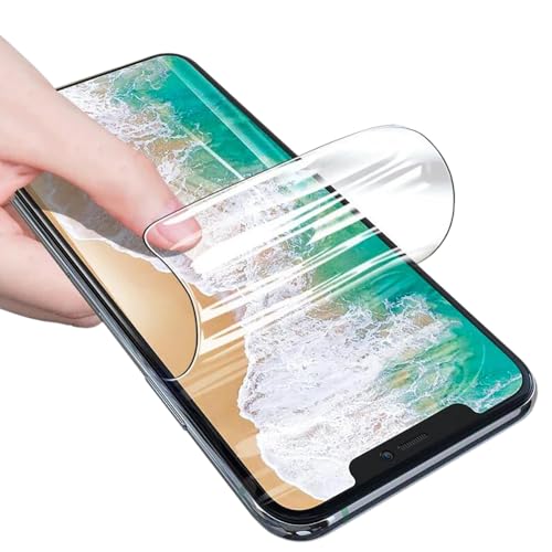 Foebxxs [2 Pcs Hydrogel Screen Protector For Iphone 12 Pro/Iphone 12, Upgraded Hd Transparent Flexible Tpu Screen Protector [Shatterproof][Bubble Free]  cover