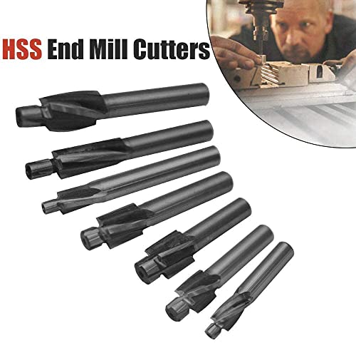 Image of Pilot Slotting Counterbore End Mill Cutter, M10.3 Mould Solid Slot Drill Bit Countersink End Mill Drill Bit, 1 Pcs