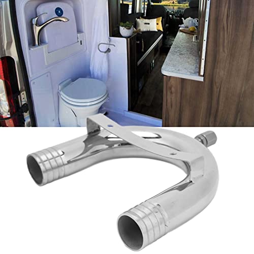 Boat Vent Loop, 38mm Vented Loop 316 Stainless Steel Anti Siphon Vent Loop Valve Replacement for Ship Yacht Motorhome - Image 3