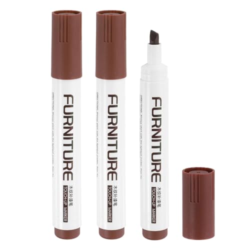 QUARKZMAN Mobili Pennarelli Ritocchi Kit Riparazione Mobili Stucco Stick per Legno Pennarelli per Graffi Pavimento Legno Tavolo Mobili Laminato Cornici Caffè